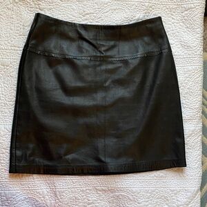 Cache Black Mini Skirt